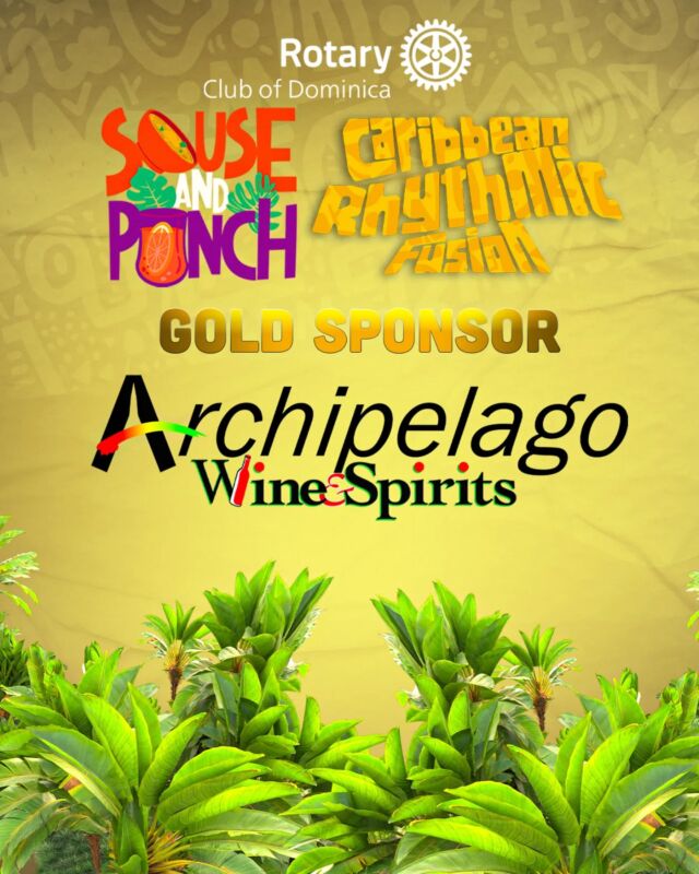 ✨GOLD SPONSOR✨ We've got the wines, we've got the spirits from @archipelagotradingltd Thank you to Team Archip for their support for this year's The Original Souse and Punch. All White Affair. #rotaryclubofdominica #serviceaboveself #fundraiser #serviceprojects #dominicafestivals #discoverdominica #archipelagotrading