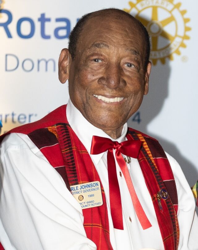 A Tribute to Our Charter President, Past District Governor, Major Earle Johnson “Rotary is not just a Club, which meets in many lands. It is a Spirit and a Life, which we must understand.” — Lyndon E. Johnson (PDG Earle) 1939-2025